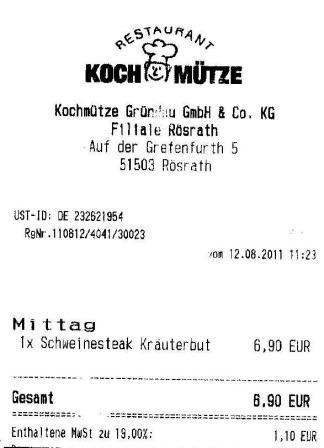 lmgo Hffner Kochmtze Restaurant